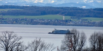Rollstuhlgerechte Unterkunft - Region Schwaben - Blick über den Bodensee - Barriererfreie Ferienwohnung Bodenseeblick