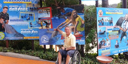 Rollstuhlgerechte Unterkunft - Spanien - Diverse Erlebnisparks und Delphintherapie an der Costa Blanca - Residencial Thomas A1-A4