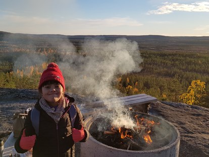 Rollstuhlgerechte Unterkunft - Unterkunftsart: Ferienwohnung - Enjoy the fantastic views over the mighty Taiga forest. - The Friendly Moose Lapland