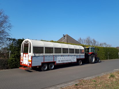 Rollstuhlgerechte Unterkunft - Niederlande - Planwagen auf  Landgoed de Biestheuvel - Landgoed de Biestheuvel