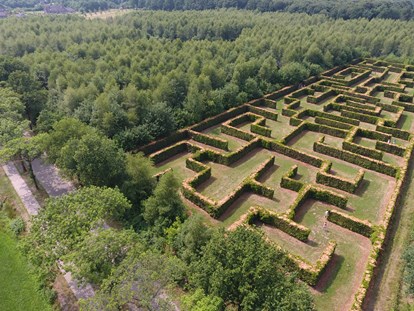 Rollstuhlgerechte Unterkunft - Unterkunftsart: Ferienwohnung - Labyrinth auf Landgoed de Biestheuvel - Landgoed de Biestheuvel