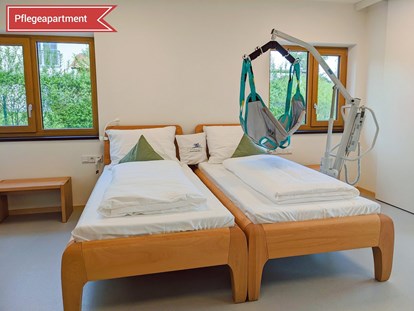 Rollstuhlgerechte Unterkunft - Unterkunftsart: Ferienwohnung - als Doppel- oder Einzelbett - Chiemsee barrierefrei