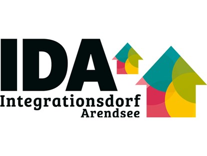 Rollstuhlgerechte Unterkunft - Unterkunftsart: Ferienhaus - Logo - IDA Integrationsdorf Arendsee