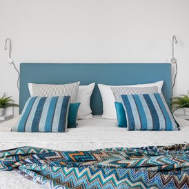 Rollstuhl-Urlaub: Schlafzimmer mit einem Doppelbett - Ocean Terrace 